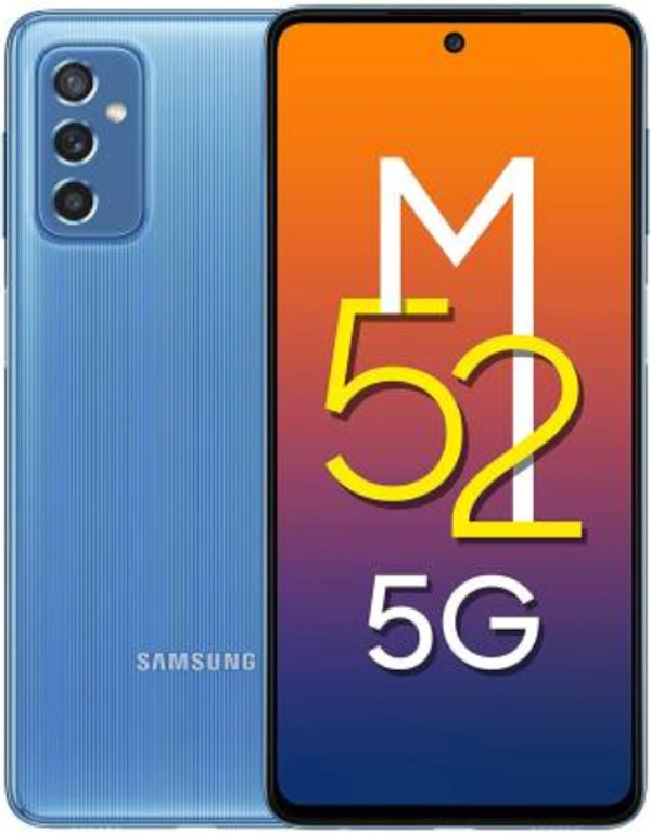 SAMSUNG Galaxy M52 5G (Icy Blue, 128 GB) (6 GB RAM)