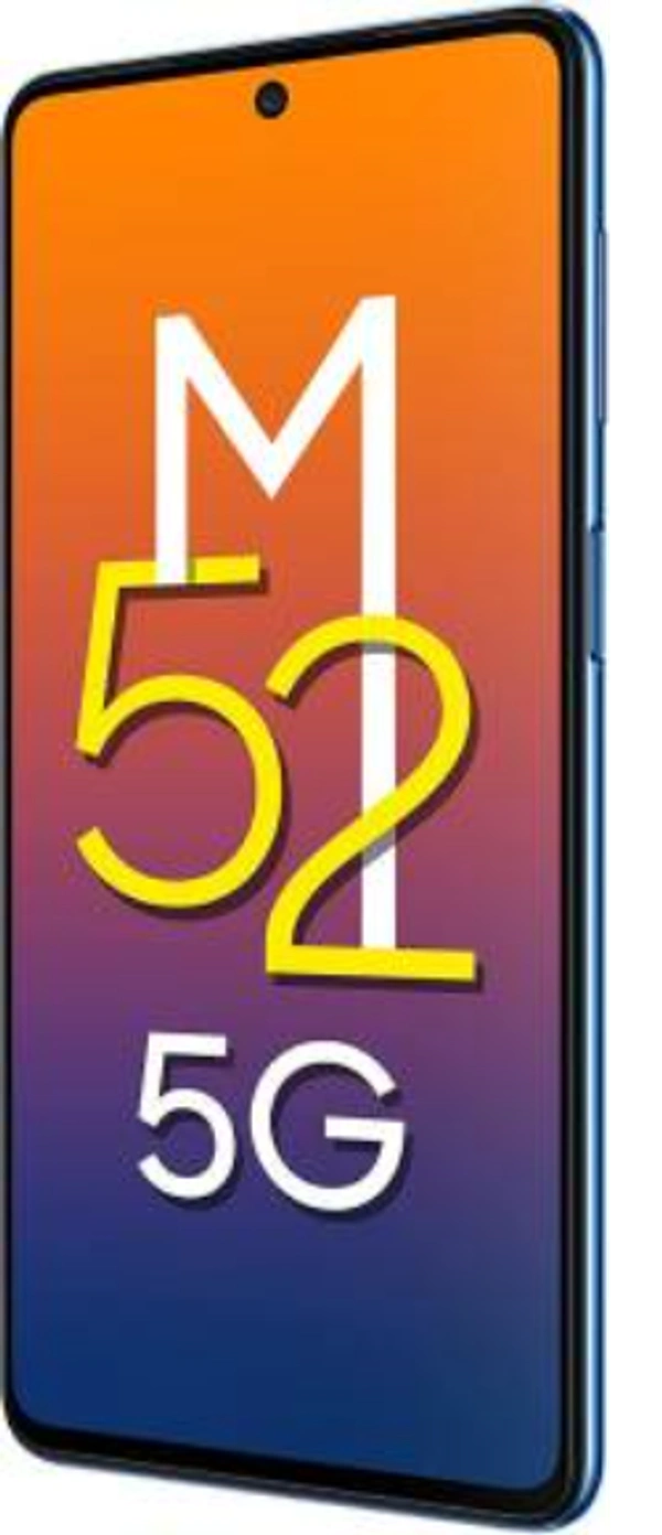 SAMSUNG Galaxy M52 5G (Icy Blue, 128 GB) (6 GB RAM)