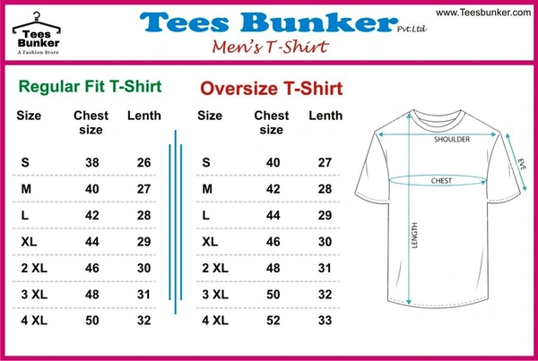 Mens Stylish Over Sized Rubber Printed Premium Cotton Black T-Shirt - S