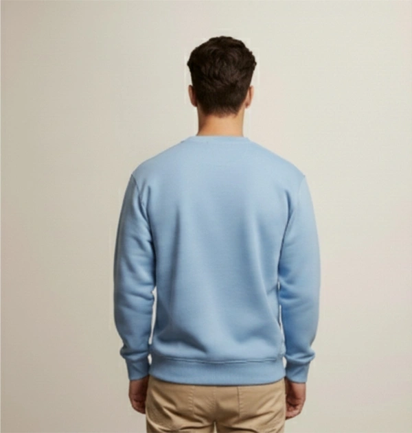 classic full sleeves sweetshirt with graphic print for unisex - XL