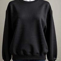 classic full sleeves sweetshirt with graphic print for unisex  - XL