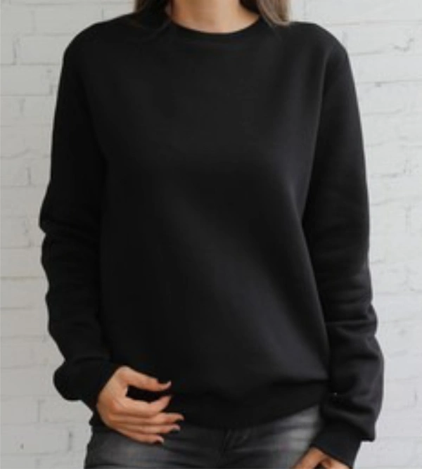 fancy designer with graphic print full sleeves sweeshirt foe womans - M