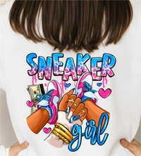 fancy designer with graphic print full sleeves sweetshirt for womans - m