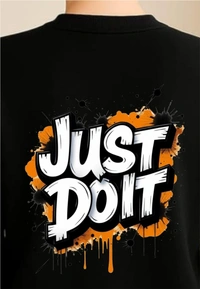 fancy designer with graphic print full sleeves sweetshirt for womans - S