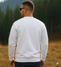 classic full sleeves sweetshirt with graphic print for unisex - S