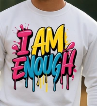 classic full sleeves sweetshirt with graphic print for unisex - S