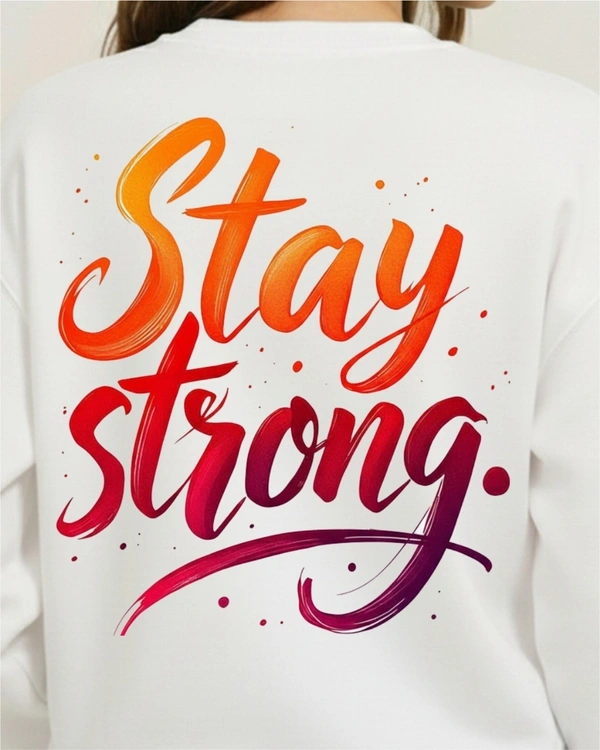 classics full sleeves sweatshirt with graphic print for unisex - L