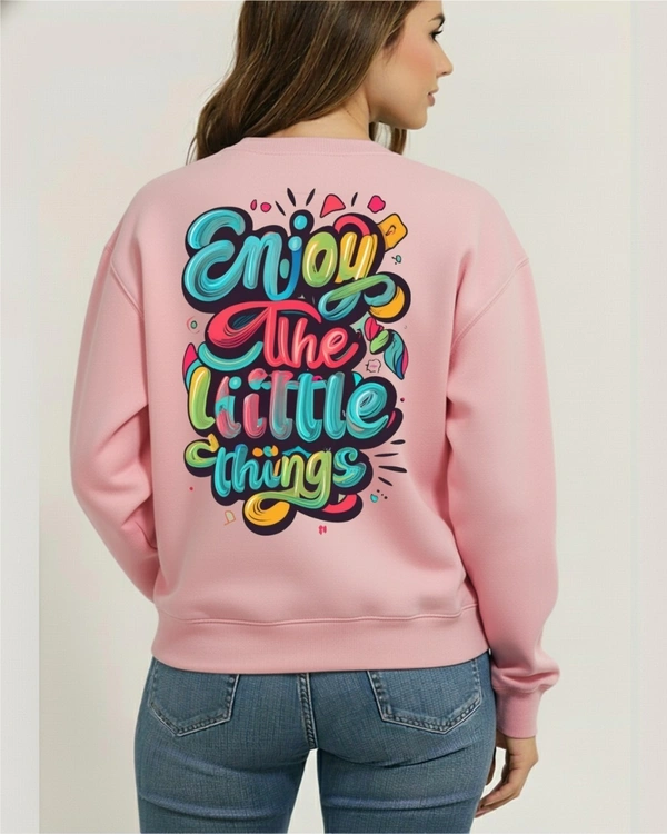 classics full sleeves sweatshirt with graphic print for unisex - L