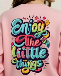 classics full sleeves sweatshirt with graphic print for unisex - L