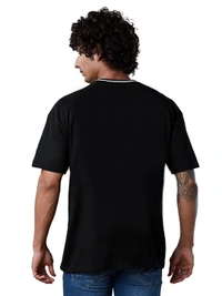 GYM Unique Print Oversized Drop Shoulder Stylish T-Shirt fit GYM Lovers - XXL