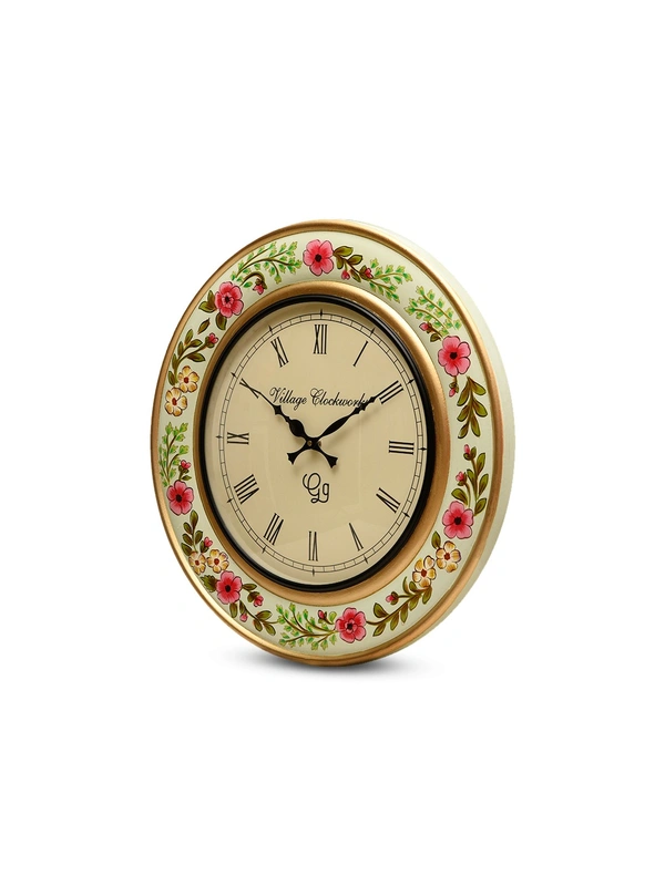 Round Wooden Handpainted 18 Inches - 12''X 18''