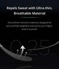 Realme Mobile Game Finger Sleeves - Mottled Black