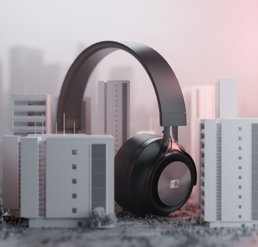 Heatz ZB66 SOUNDSTREAM Wireless Headphone