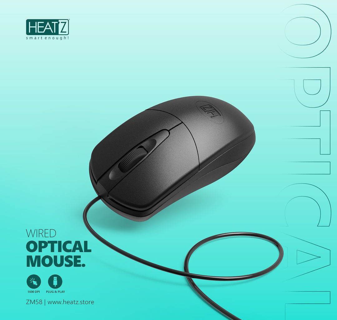 Heatz ZM58 Wired Mouse