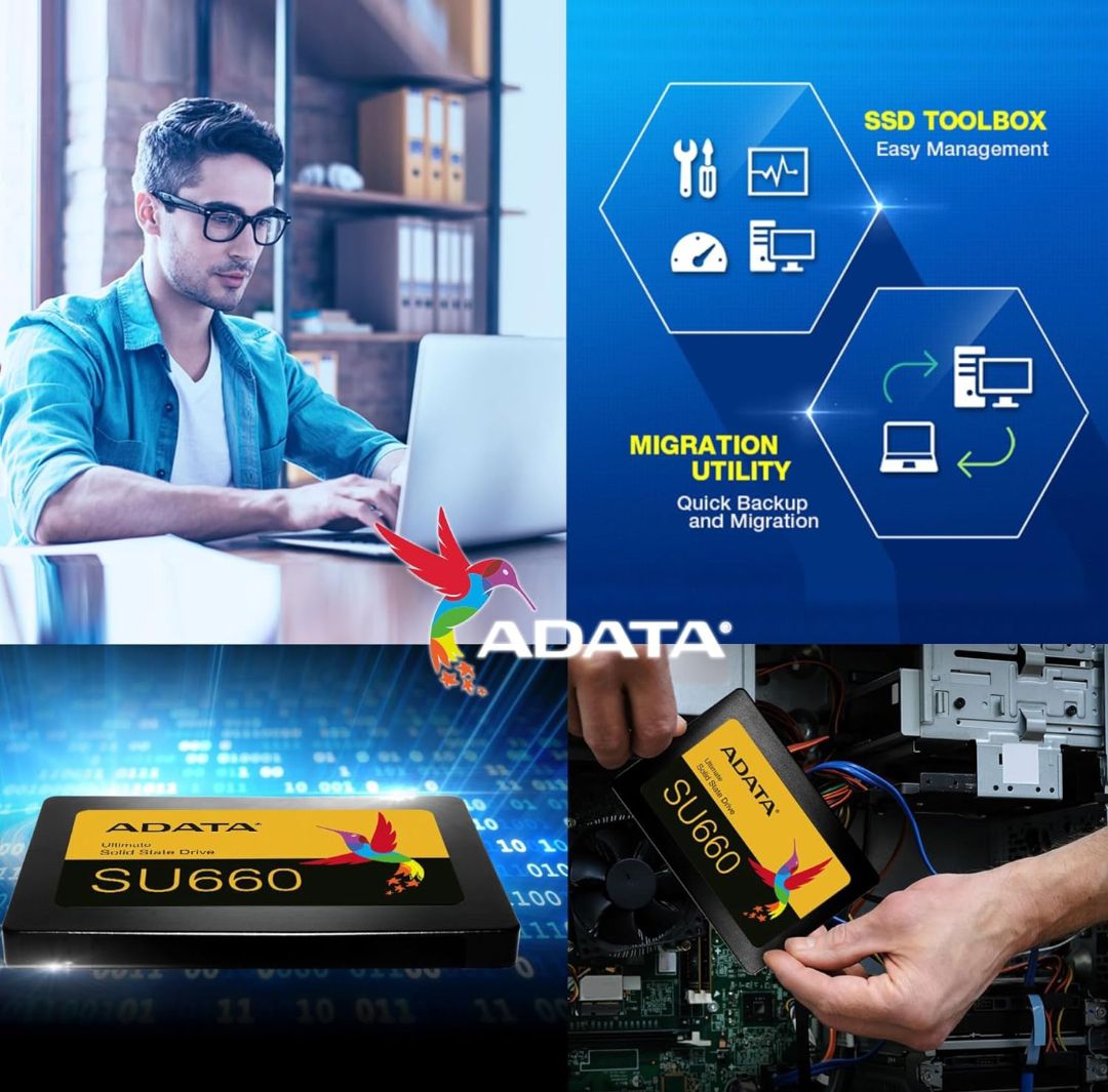 SSD ADATA SU660 256gb SATA