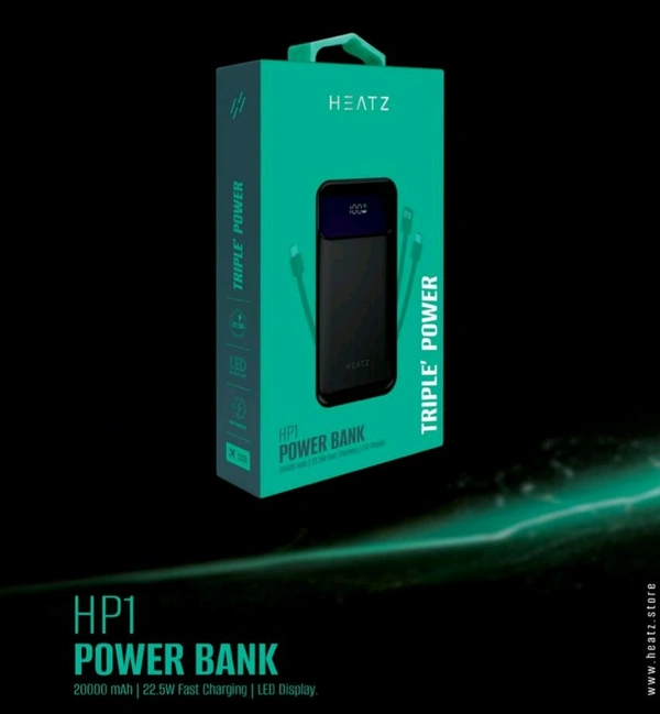 HEATZ Heatz HP1 20000 mAh power Bank