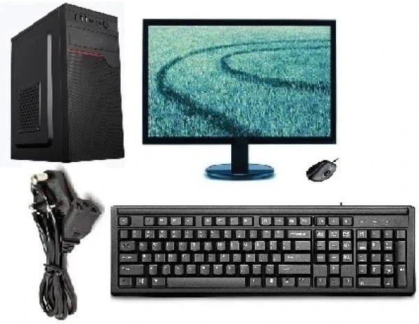 Assembled ONE Core 2 Duo (4 GB DDR2/500GB/Windows 7 Home Premium/15.1 InchScreen/RTS C2D 450015) (Black)