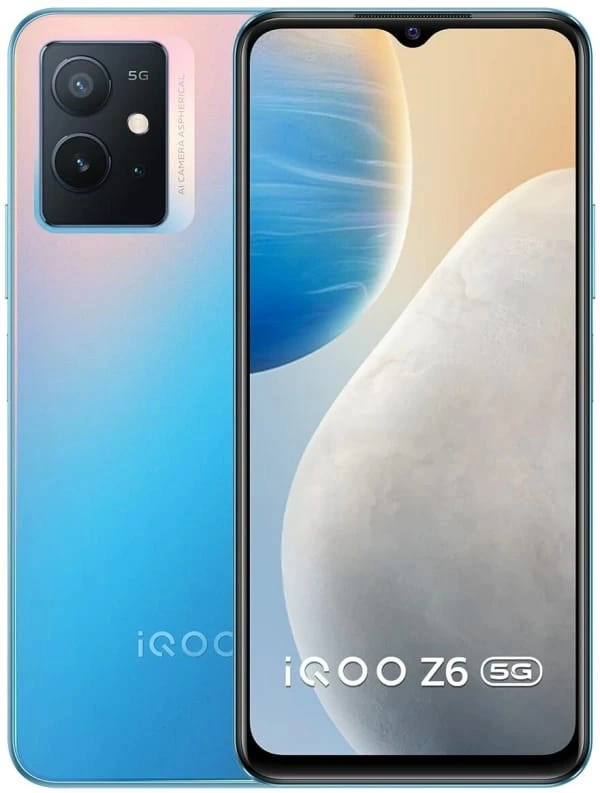 IQOO Z6 5G (Chromatic Blue, 128 GB) (4 GB RAM)
