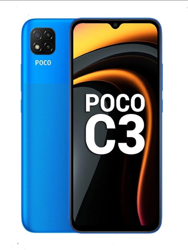 POCO C3 (Arctic Blue, 64 GB) (4 GB RAM)