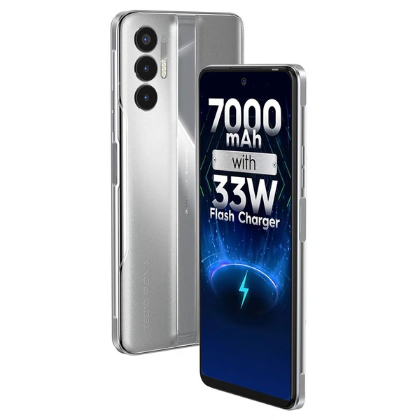 Tecno Pova3 (Tech Silver, 128 GB) (6 GB RAM)