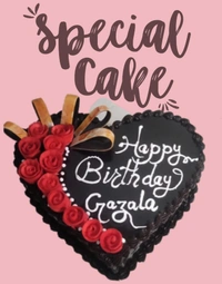 Heart Shape Chocolate Truffle Cake - 1KG