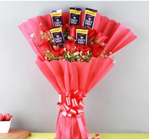 Chocolate & Rose Bouquet 