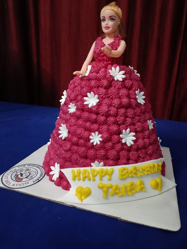 The Barbie Doll Cake 