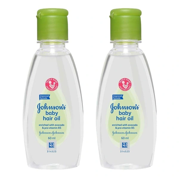 JOHNSONS BABY HAIR OIL - 60ML