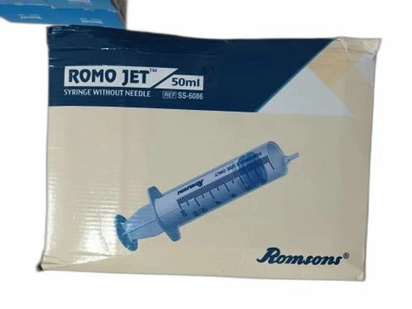 DISP SYRINGE ROMOJET - 50ML