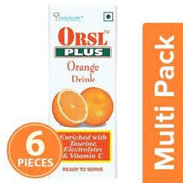ORSL PLUS ORANGE DRINK 6PCS