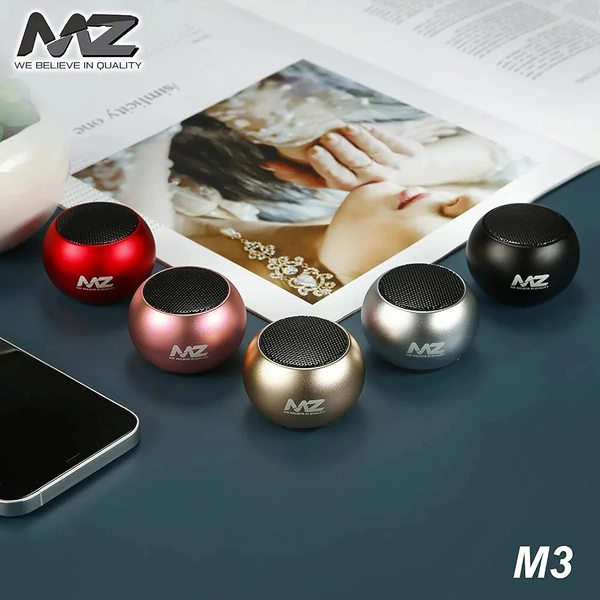 MZ M3 (PORTABLE BLUETOOTH MINI SPEAKER) Dynamic Metal Sound With High Bass 5 W Bluetooth Speaker (Multicolor, Stereo Channel)