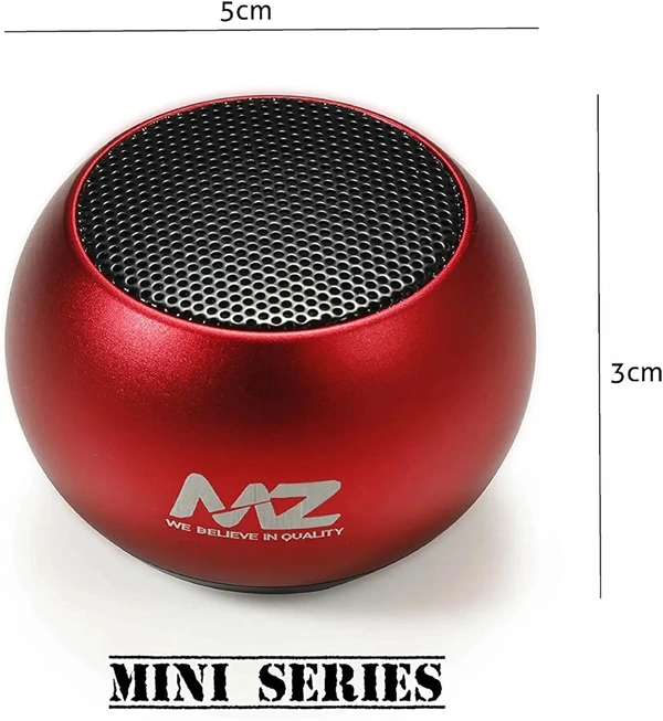 MZ M3 (PORTABLE BLUETOOTH MINI SPEAKER) Dynamic Metal Sound With High Bass 5 W Bluetooth Speaker (Multicolor, Stereo Channel)