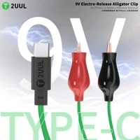 2UUL 9V Electro-Release Alligator Clip