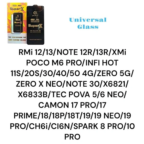 INFINIX Hot 50 4g Glass Super X Universal (10)