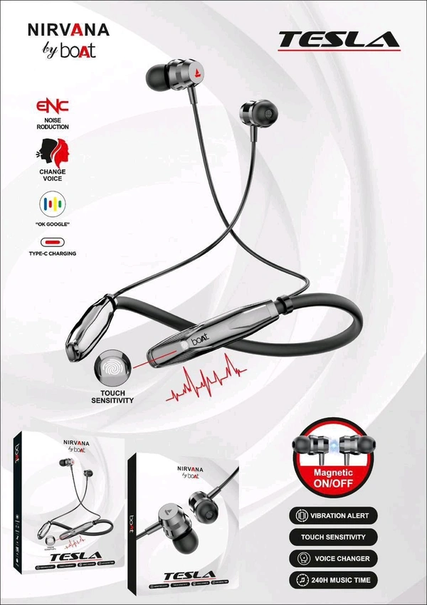 Boat Nirvana Tesla Neckband 