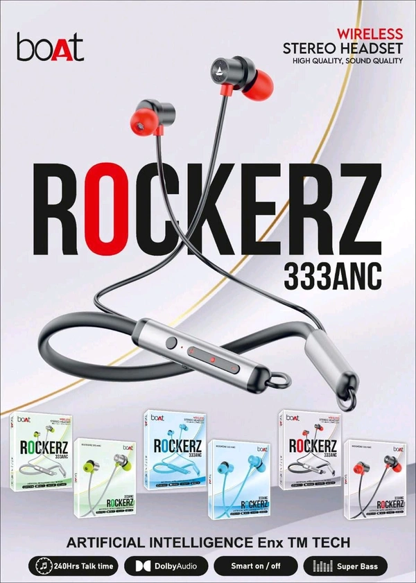 Boat Rockerz 333 Anc Neckband 
