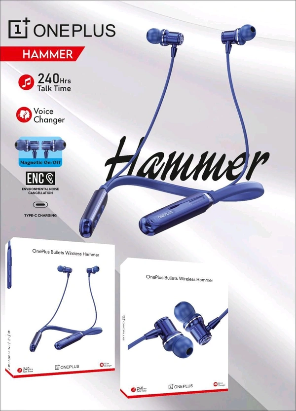 Oneplus Bullets Wireless Hammer Neckband 