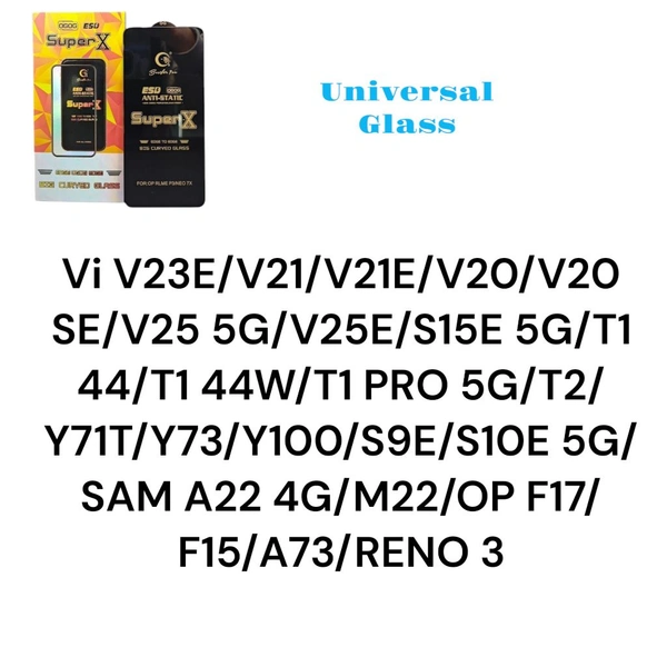 Vivo V23E / V21 / V20E / V20 / Y100 Universal Super X Glass