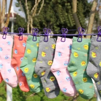 Clothes Hanging Rope With Clips 