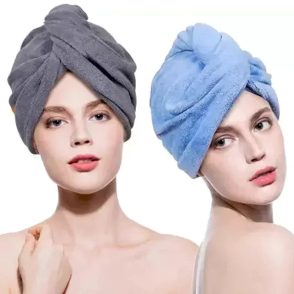 HAIR DRYING MICROFIBER TOWEL