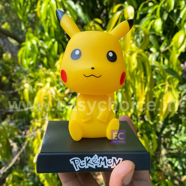 Premium High Detailed Pikachu Smiling Bobblehead Miniature