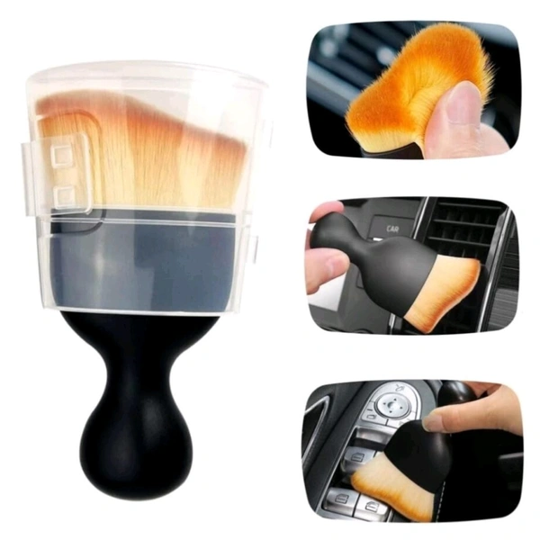 Super Soft Car Mini Interior Cleaning Brush With Lid