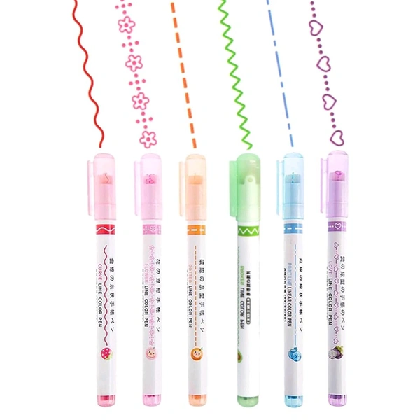 Super Cute Designer Pen With 6 Different Patterns