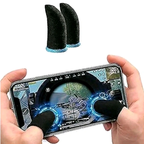 Touch Sensitively Gaming Finger Sleeves (2pcs)
