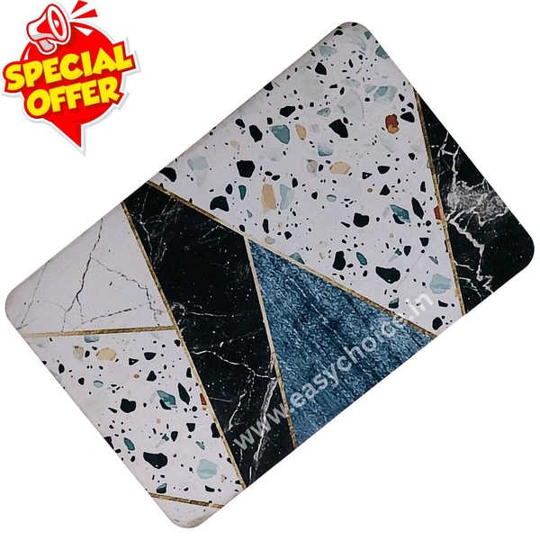 High Quality Dotted Marble Luxury Anti Slip Water Absorbing Mat PM17