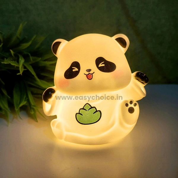Super Cute Sitting Happy Panda Cute Night Light And Best Gift EC1072