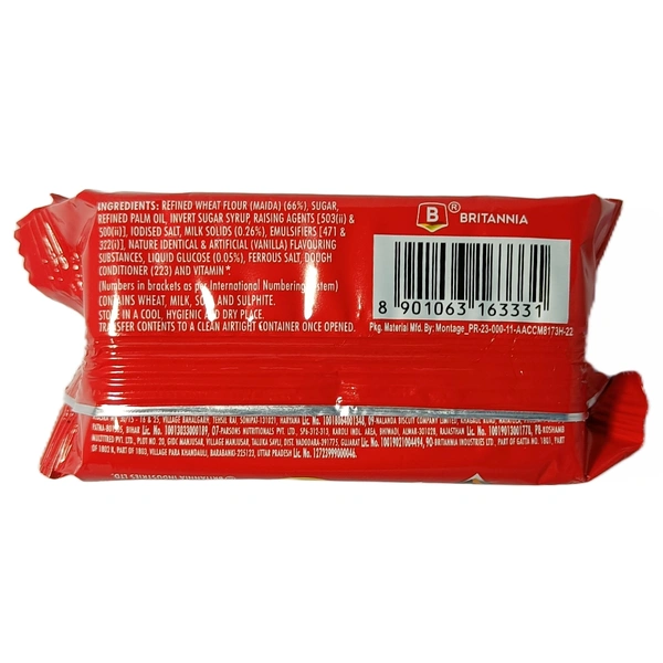 BRITANNIA Tiger glucose Biscuits - ₹5 (Pack Of 24) - 