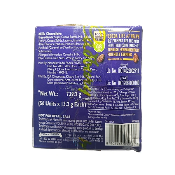Cadbury Dairy Milk - ₹10 -