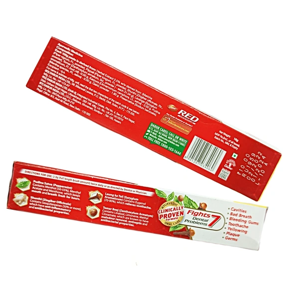 Dabur Red Paste (13N × 18g) - ₹10 -