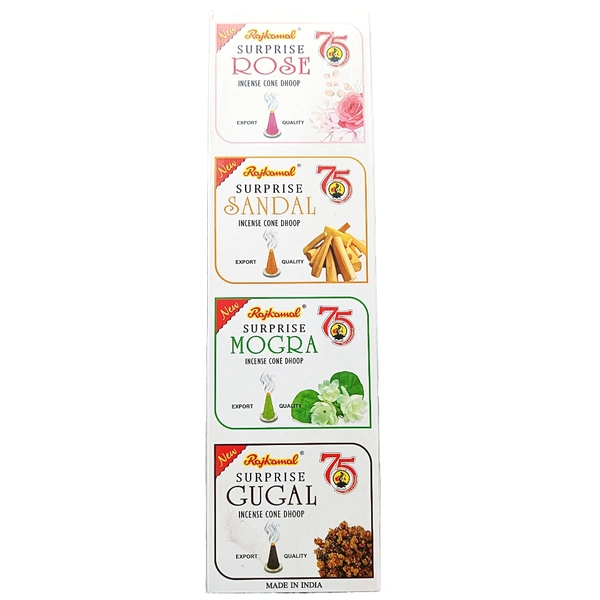 Rajkamal Cone Dhoop (12N × ₹15)